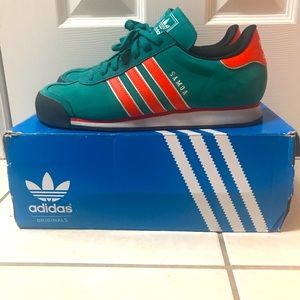 ❤️ADIDAS SAMOA UNIQUE🔥 Teal & “Reddish”
